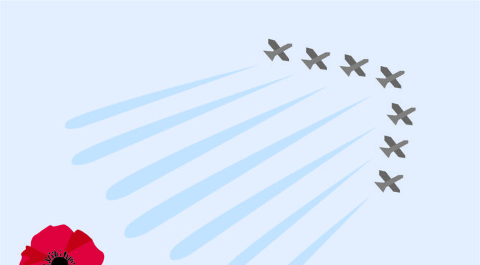 Waterloo Warbirds Announces a Flyover on Remembrance Day